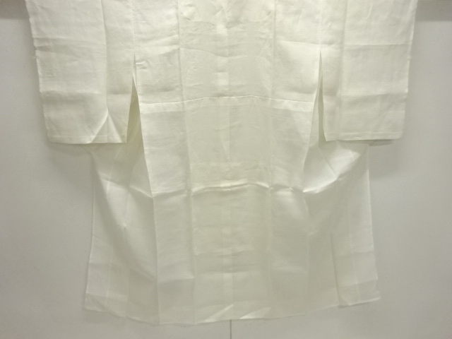 JAPANESE KIMONO / ANTIQUE JUBAN FOR SUMMER / FLORAL PLANTS